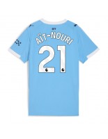Manchester City Rayan Ait-Nouri #21 Domácí Dres pro Dámské 2025-26 Krátký Rukáv